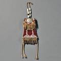 Kiowa Beaded Leather and Hide StrikeaLight Bag