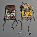 Two Sioux Beaded Pouches
