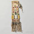 Yankton Beaded Hide Pipe Bag