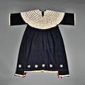 Plains Blue Trade Cloth and Dentalium Shell Womans Dress