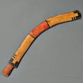 Hopi Polychrome Decorated Wood Rabbit Stick