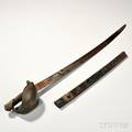 Model 1860 Naval Cutlass with Scabbard