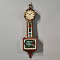 Mahogany Patent Timepiece or Banjo Clock