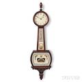 Waltham Mahogany Patent Timepiece or Banjo Clock