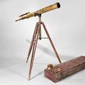 Gundlach Optical Co 5 12inch Brass Refractor Telescope