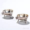 Two Tiffany  Co Sterling Silver Salts