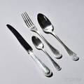 Assembled Continental 800 Silver Flatware Service