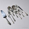 Gorham La Scala Pattern Sterling Silver Flatware Service