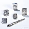 Six Pieces of American Sterling Silver