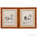After Gianantonio Faldoni Italian 16901770 and Giovanni Cattini Italian 17151804 Four Framed Engravings Sopra la Porto Maggio