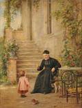 Vincent Jean Baptiste Chevilliard French 18411904 A Treat for Baby