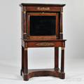 French Empirestyle Mahogany Secretaire  Abattant