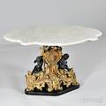 Louis XVstyle Giltbronze and Marbletop Table