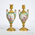 Pair of Giltbronzemounted Porcelain Cassolettes