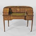 Late Victorian Regencystyle Carlton House Desk