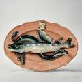 CharlesJean Avisseau Palissy Ware Platter