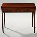 George III Mahogany Inlaid Card Table
