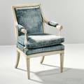 Louis XVIstyle Painted Fauteuil