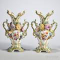 Pair of Coalport Coalbrookdale