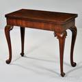 Georgianstyle Mahogany Card Table