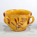 Slipware Caudle Bowl