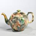 Leadglazed Earthenware Teapot and Cover