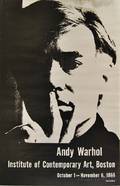 After Rudy Burckhardt SwissAmerican 19141999 Andy Warhol Exhibition Poster Institute of Contemporary Art Boston