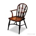 English Yewwood Windsor Armchair