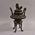 Bronze Koro Covered Censer