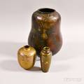 Three Bronze Vases