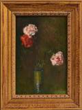 John Joseph Enneking American 18411916 Still Life with Carnations