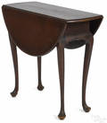 Queen Anne maple drop leaf table