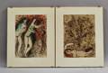Marc Chagall RussianFrench 18871985 Two Plates from Dessins pour la Bible
