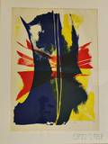 Paul Jenkins American 19232012 Untitled Red Yellow Blue