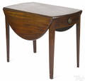 Hepplewhite mahogany Pembroke table ca 1810