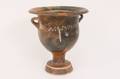 Ancient Greek Style Hand Painted Pottery Urn