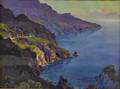 Hezekiah Anthony Dyer American 18721943 Amalfi Drive Bay of Naples