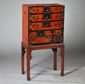 Small Tansu on Stand