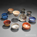 Ten Studio Pottery Bowls