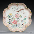 Famille Rose Porcelain Tray