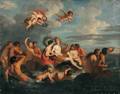 French School 17th Century Style Birth of Venus