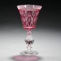 Pairpointtype Rosaria Overlay Glass Adelaide Pattern Chalice
