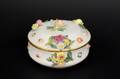 Meissen Porcelain Floral Decorated Dresser Box
