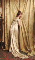 Charles Joseph Frederic Soulacroix French 18251879 or later A Peek Behind the Curtain