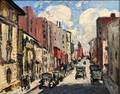 Haley Lever American 18761958 Downtown Street Scene