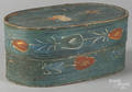 Continental painted bentwood box