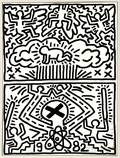 Keith Haring American 19581990 Poster for Nuclear Disarmament