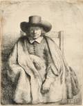 Rembrandt van Rijn Dutch 16061669 Clement De Jonghe Printseller