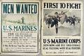 Two US Marines WWI Lithograph Posters