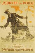 Maurice Neumont Journe du Poilu French WWI Lithograph Poster
